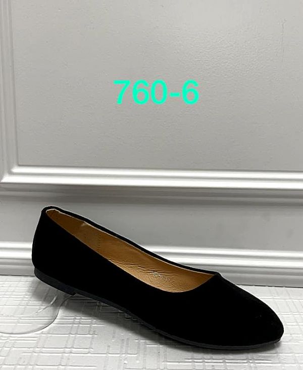 Балетки женские черный 760-20